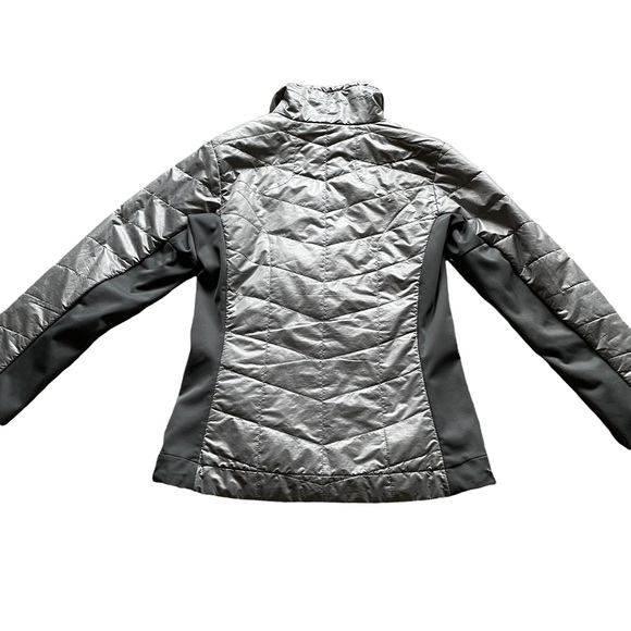 Columbia Women’s Gray Lightweight Omni Heat Winter Jacket Size Small - Picture 2 of 8